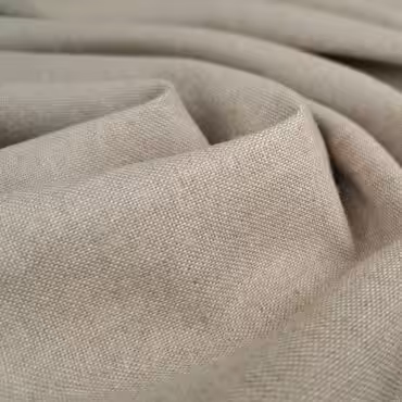 len bezowy grubszy szeroki z domieszka bawelnyA