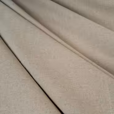 len bezowy grubszy szeroki z domieszka bawelnyB