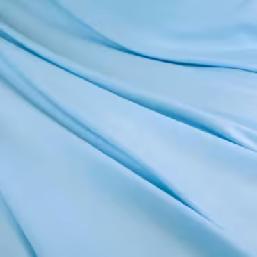blekitna tkanina bambusowa z poliestrem i spandexemB