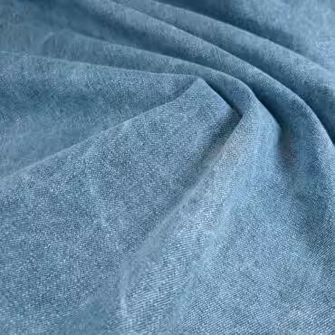 dzins dekatyzowany marmurek niebieski vintage bawelnaA