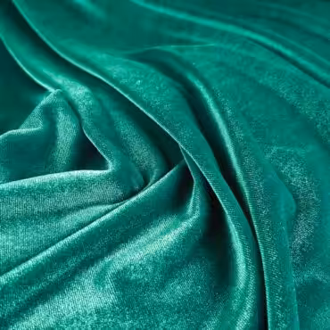 welur elastyczny lazurowa zielen jednolityA