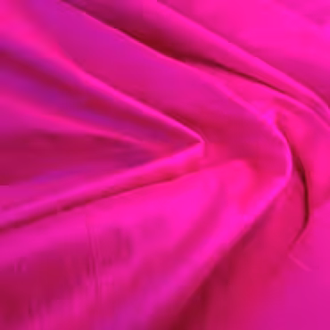 szantung jedwabny fuksja roz polyskA