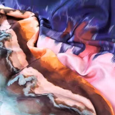 zakard kolorowy dwustronny wzor abstrakcjaA