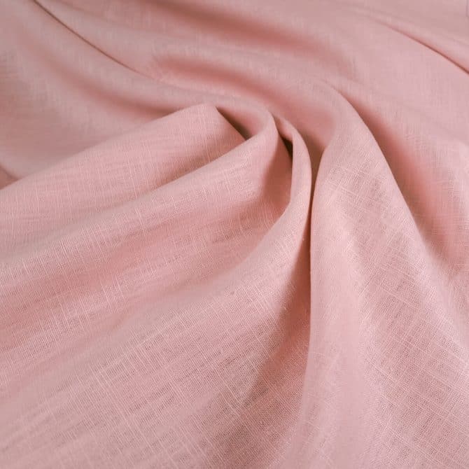 ramia z bawelna rozowa jasna tkanina naturalna 100%A
