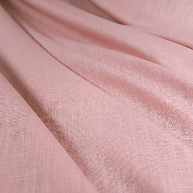 ramia z bawelna rozowa jasna tkanina naturalna 100%B