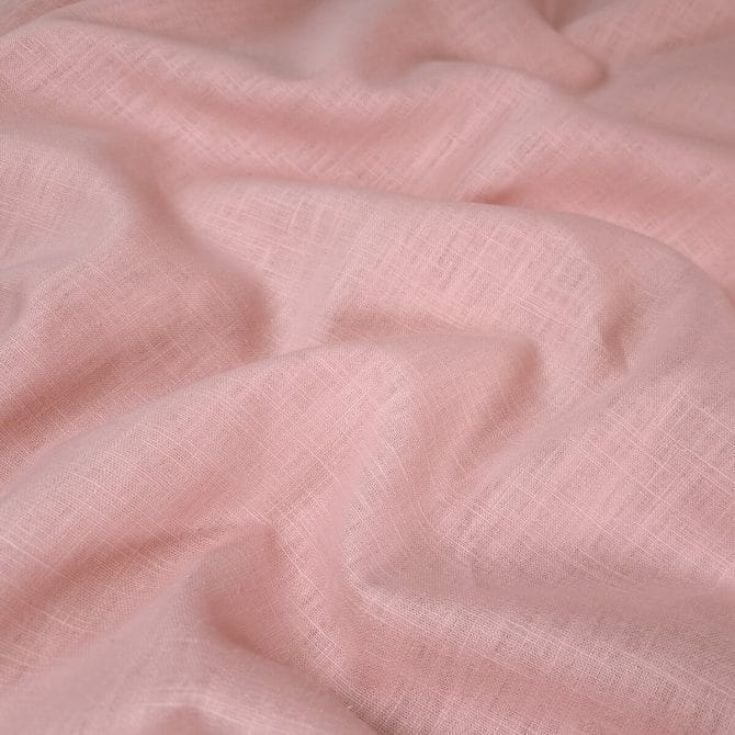 ramia z bawelna rozowa jasna tkanina naturalna 100%D