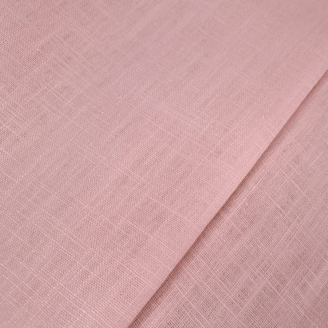 ramia z bawelna rozowa jasna tkanina naturalna 100%E