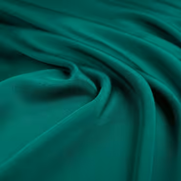 krepa jedwabna gruba kryjaca zielonaA