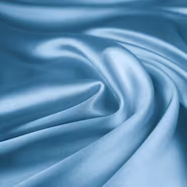satyna jedwabna z elastanem jasnoniebieska jednolitaA