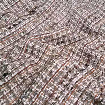 naturalna chanelka welna z bawelna i lureksemA