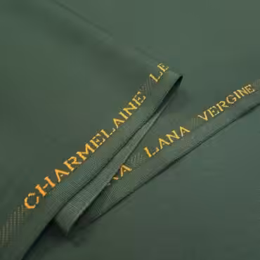 welna z polyskiem garniturowa wojskowa zielen charmelaineA