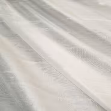 szantung jedwabny bialy smietankowy polyskB