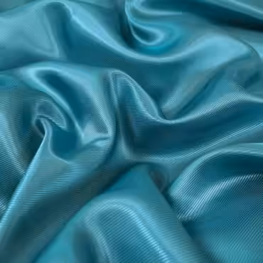 podszewka wiskoza cupro turkusowy niebieski diagonalB