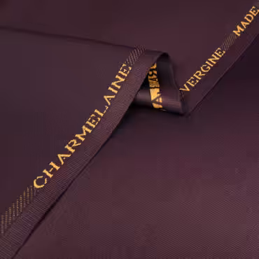 welna burgundowa garniturowa z polyskiem charmelaineA