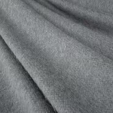 tkanina angora z alpaka szara plaszczowa z wlosiemB