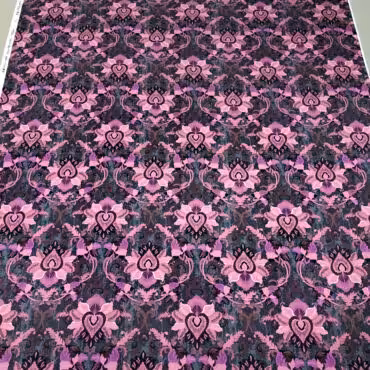 jedwab satynowy elastyczny wzor kwiatyB