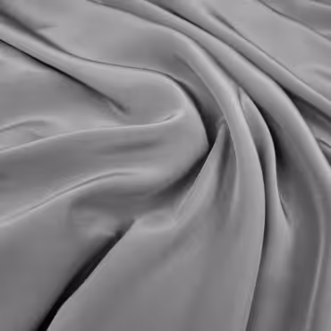 krepa jedwabna szara cienka klasycznaA