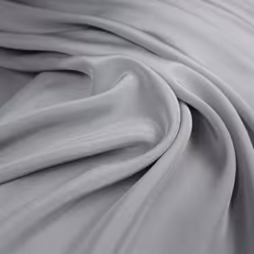 krepa jedwabna srebrna cienka klasycznaA