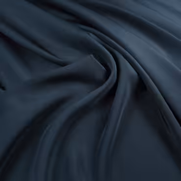 krepa jedwabna granatowa cienka klasycznaA