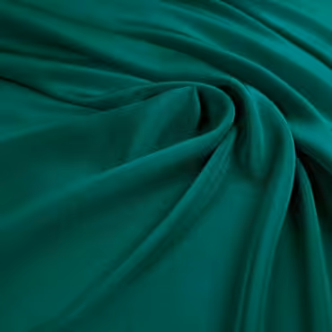 krepa jedwabna zielona cienka klasycznaA