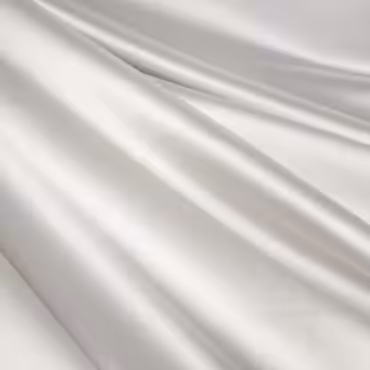 gruba satyna jedwabna biala smietankowa kryjaca gladkaB