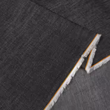 czarny dzins cienki sukienkowy bawelnaB