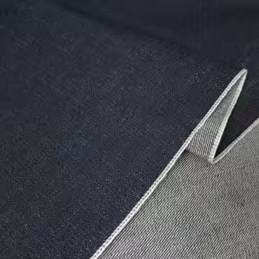 dzins granatowy nieelastyczny grubszy denim bawelnaA