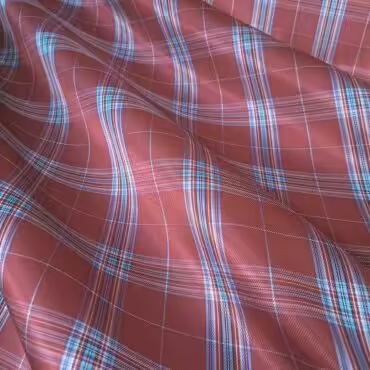 markowa podszewka w krate wiskoza 100% gleboka eozynaB