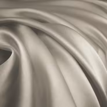 satyna jedwabna z elastanem platynowa jednolitaA