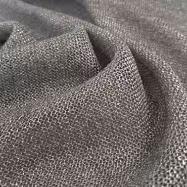 dzianina przezierna premium high fashion szarobeżowa