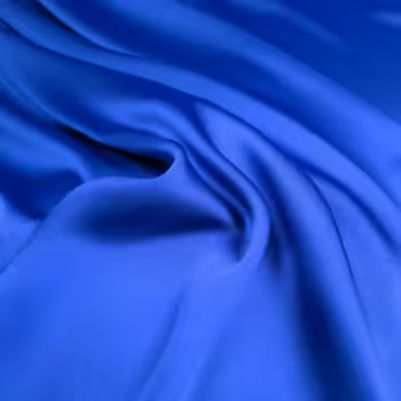 gruba satyna kobaltowa kryjąca poliester z elastanem