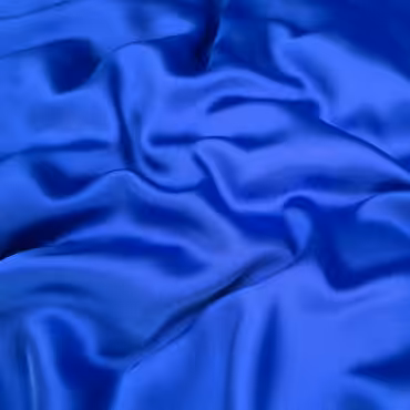 elastyczna gruba satyna kobaltowa kryjąca poliester z elastanem
