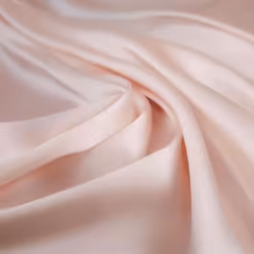 satyna naturalna jedwabna z elastanem jasny róż bez wzoru