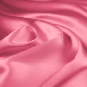 różowa satyna jedwabna z elastanem naturalna jednolita gładka bez wzoru
