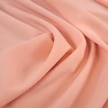 krepa róż brzoskwiniowy jednolita lekko elastyczna
