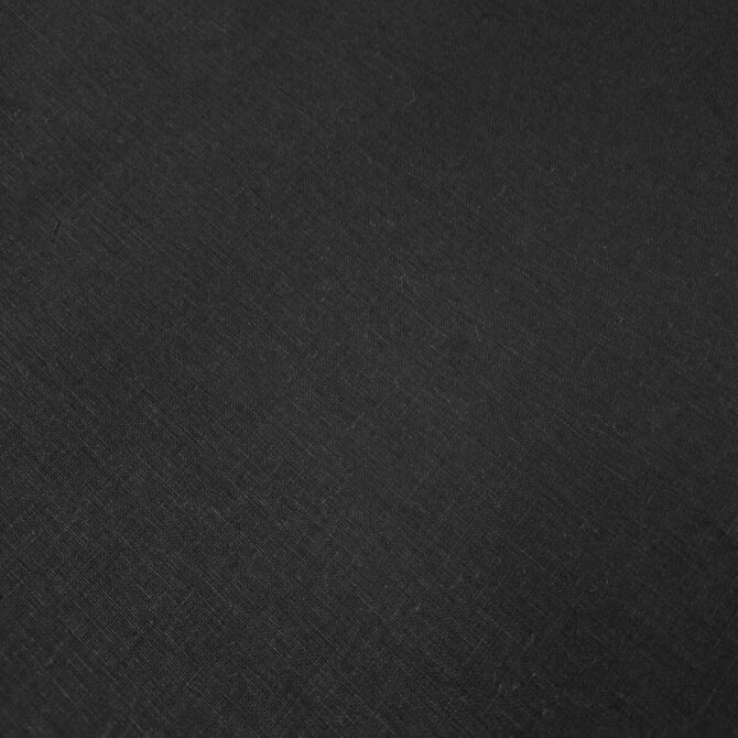 materiał lniany czarny naturalny 100% klasyczny deluxe