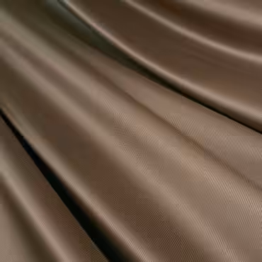 naturalna podszewka wiskozowa z cupro ciemny beż cynamonowy diagonalny splot