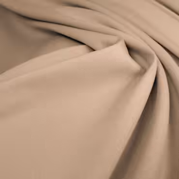 wiskoza z elastanem beżowa kryjąca gładka