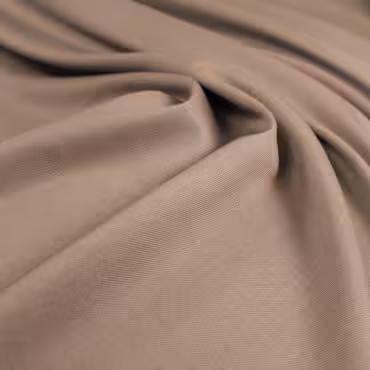 wiskoza z elastanem beżowa ciemna kryjąca gładka