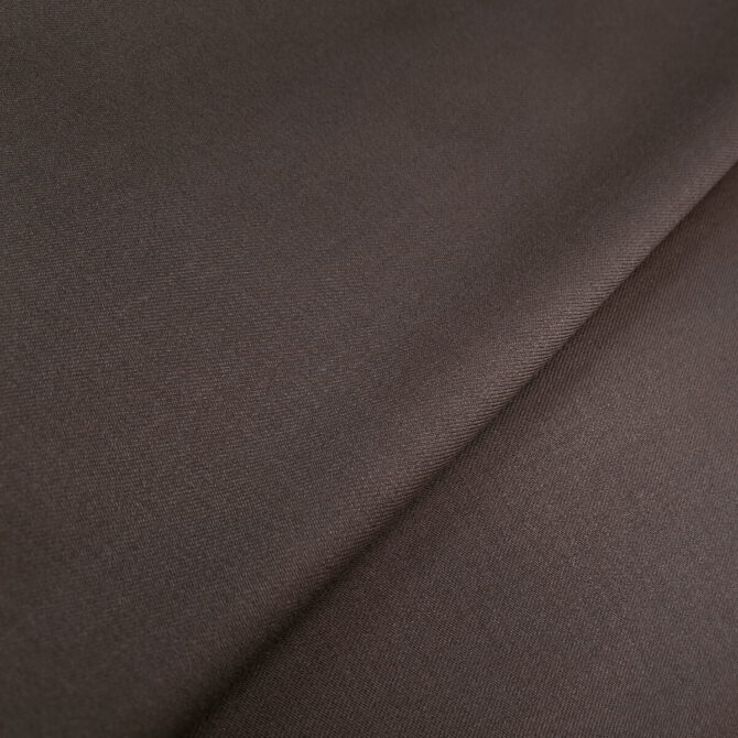 naturalny materiał bawełna z wełną i elastanem czekoladowy brąz kryjąca gładka