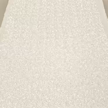 luksusowa tkanina cekinowa ivory satynowe cekiny na żorżecie pełna szerokość materiału