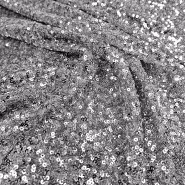 cekiny elastyczne srebrne gęste drobne połysk