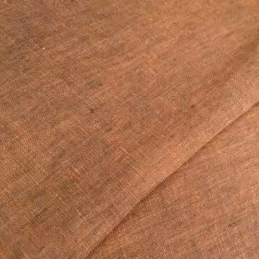 naturalny len pomarańczowy zgaszony melanż