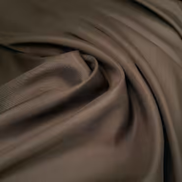 batyst jedwabny brązowy jednolity nieelastyczny