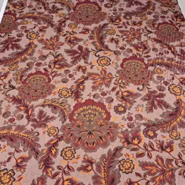 włoski jedwab elastyczny satyna we wzory kryjący