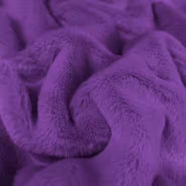 futro sztuczne fioletowe miękkie krótki włos