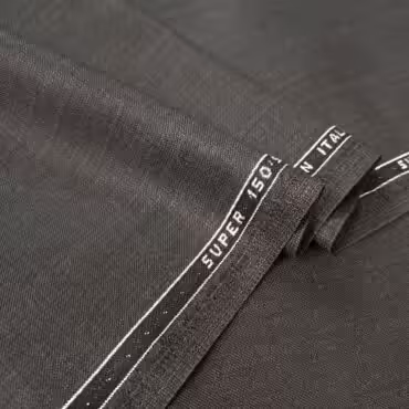 wełna super 150s garniturowa popielaty brąz