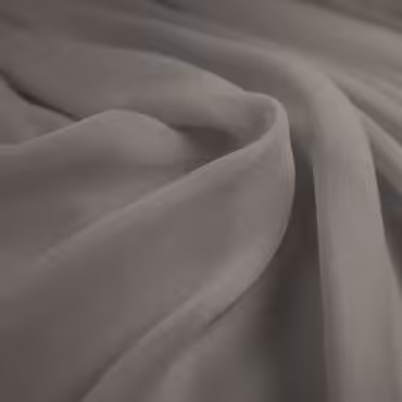 cienka żorżeta jedwabna z elastanem beż taupe