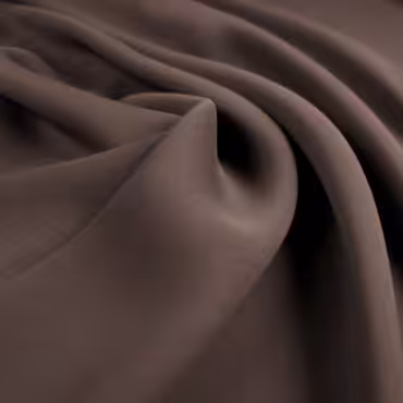 elastyczna krepa cady brązowa gładka niegniotliwa