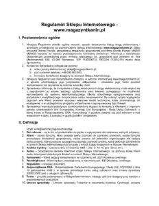 regulamin sklepu magazyn tkanin 12 2025 pdf